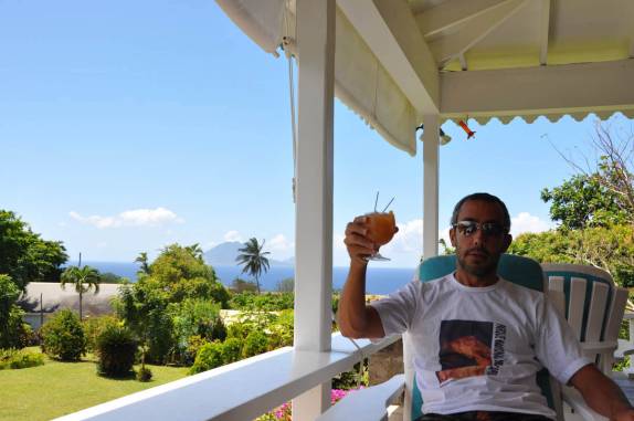 Como um aristocrata do passado, na Rawlins Plantation, na ilha de St. Kitts - Caribe